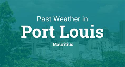 bbc weather port louis|Port Louis .